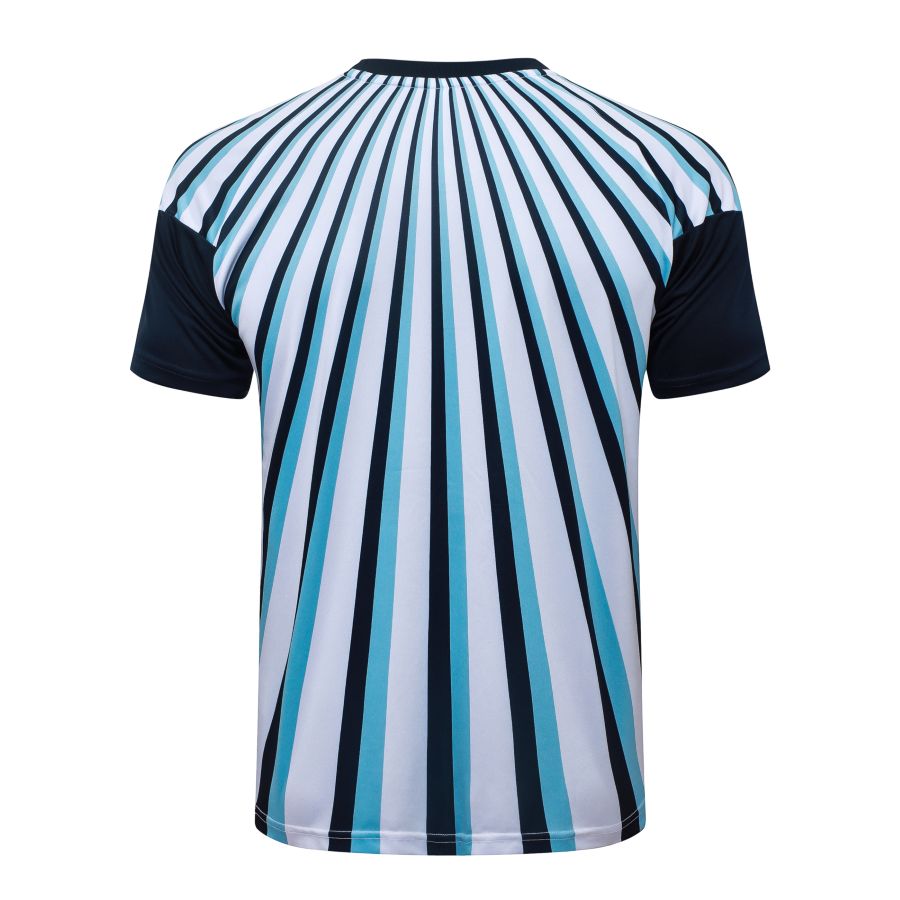 Ensemble Maillot Short Argentine 2026 2027 Bleu Ciel Rayé