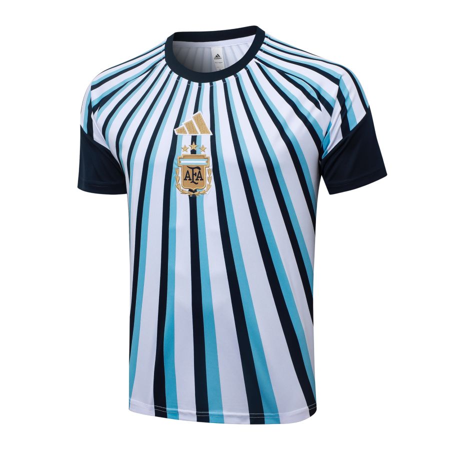 Ensemble Maillot Short Argentine 2026 2027 Bleu Ciel Rayé
