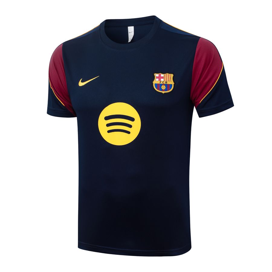 Ensemble Maillot Short Barca 2026 2027 Bleu Nuit (4)