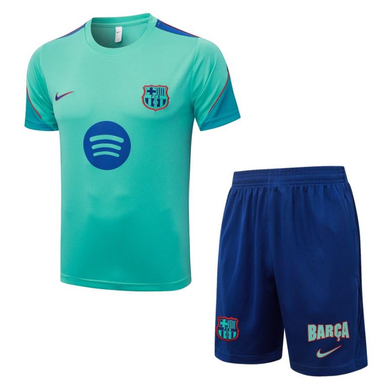 Ensemble Maillot Short Barca 2026 2027 Vert