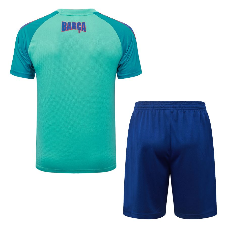 Ensemble Maillot Short Barca 2026 2027 Vert