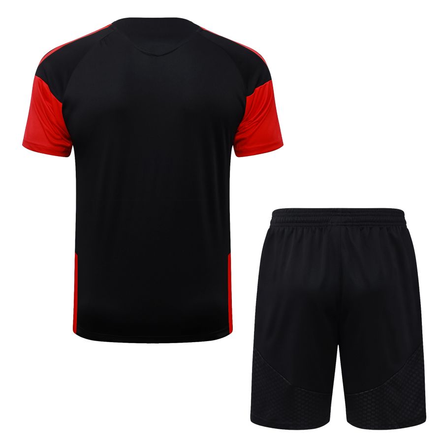 Ensemble Maillot Short Manchester United 2026 2027 Noir Charbon (2)