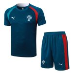 Ensemble Maillot Short Portugal 2026 2027 Bleu Nuit (1)
