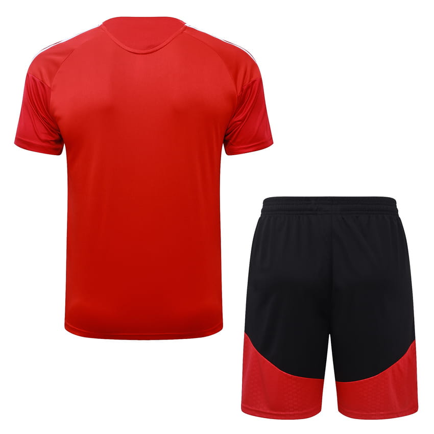 Ensemble Maillot Short River Plate 2026 2027 Rouge Clair