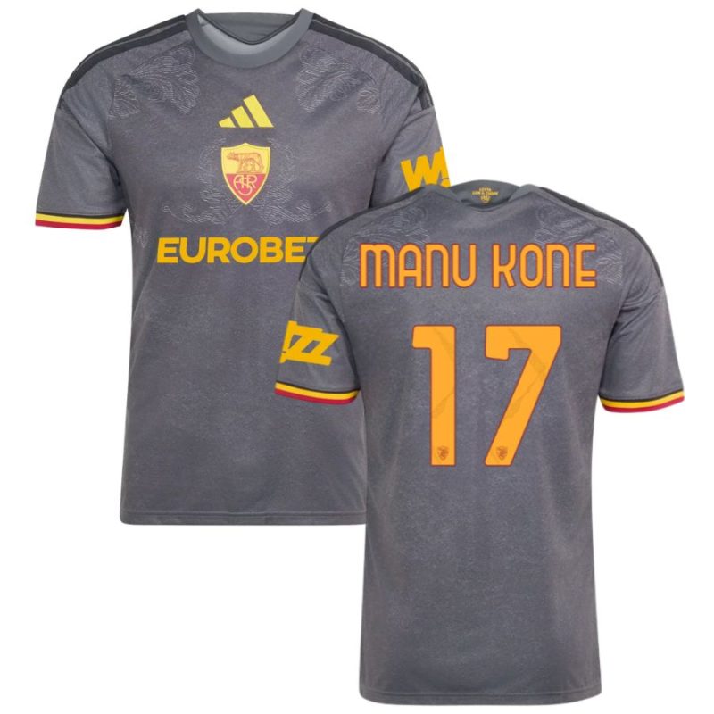 Maillot AS Roma Third 2026 2027 Manu Kone