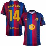 Maillot Barca Domicile 2026 2027 Adeyemi (1)