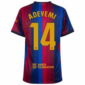 Maglia da casa del Barça 2026 2027 Adeyemi (2)