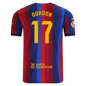 Maillot Barca Domicile 2026 2027 Gordon (2)