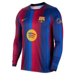 Maillot Barca Domicile 2026 2027 Manches Longues (1)
