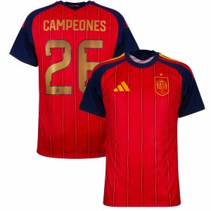 Maillot Espagne Domicile 2026 2027 Campeones (1)