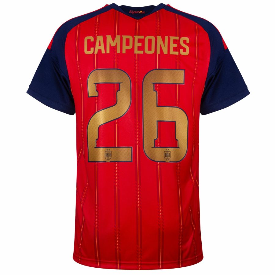 Maillot Espagne Domicile 2026 2027 Campeones (2)