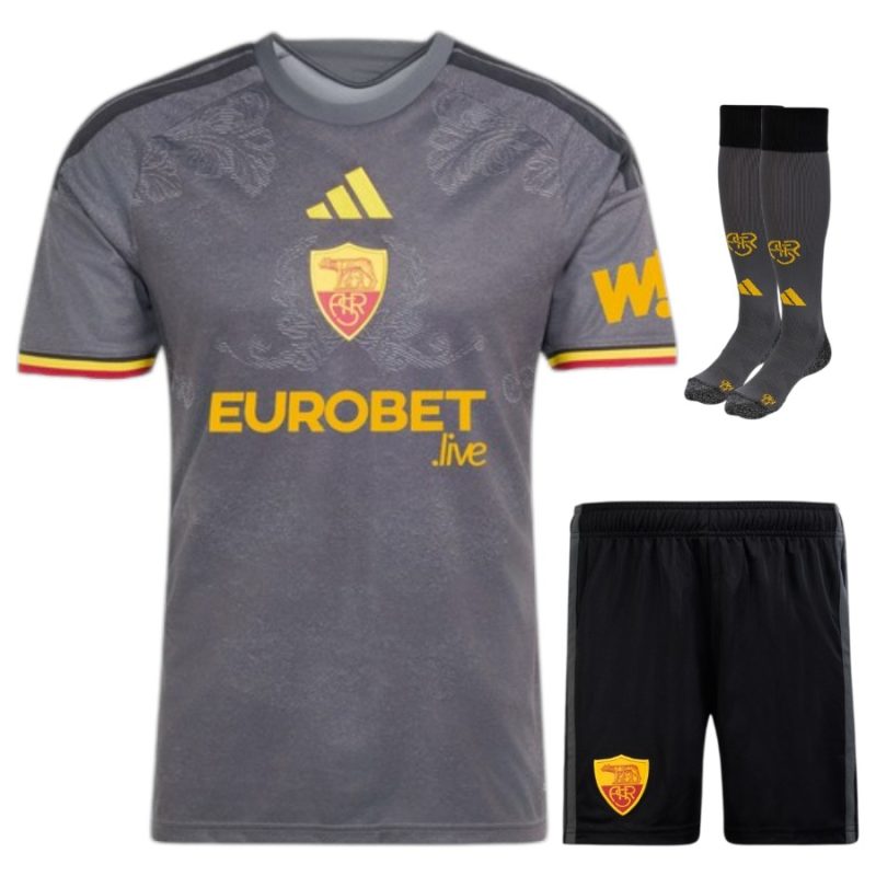 Maillot Kit Enfant AS Roma Third 2026 2027
