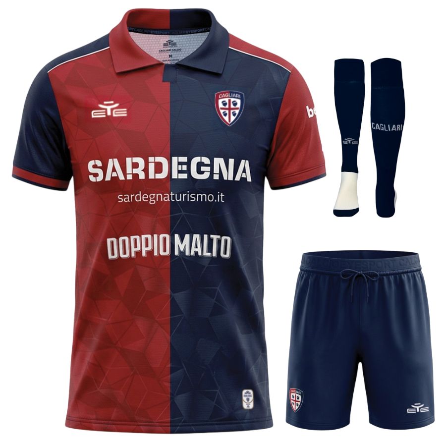 Maillot Kit Enfant Cagliari Domicile 2026 2027