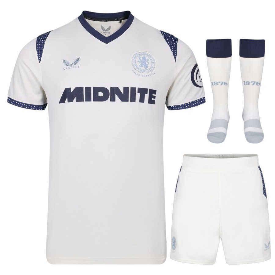 Maillot Kit Enfant Middlesbrough Exterieur 2026 2027