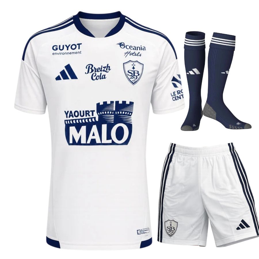 Maillot Kit Enfant Stade Brestois Exterieur 2026 2027