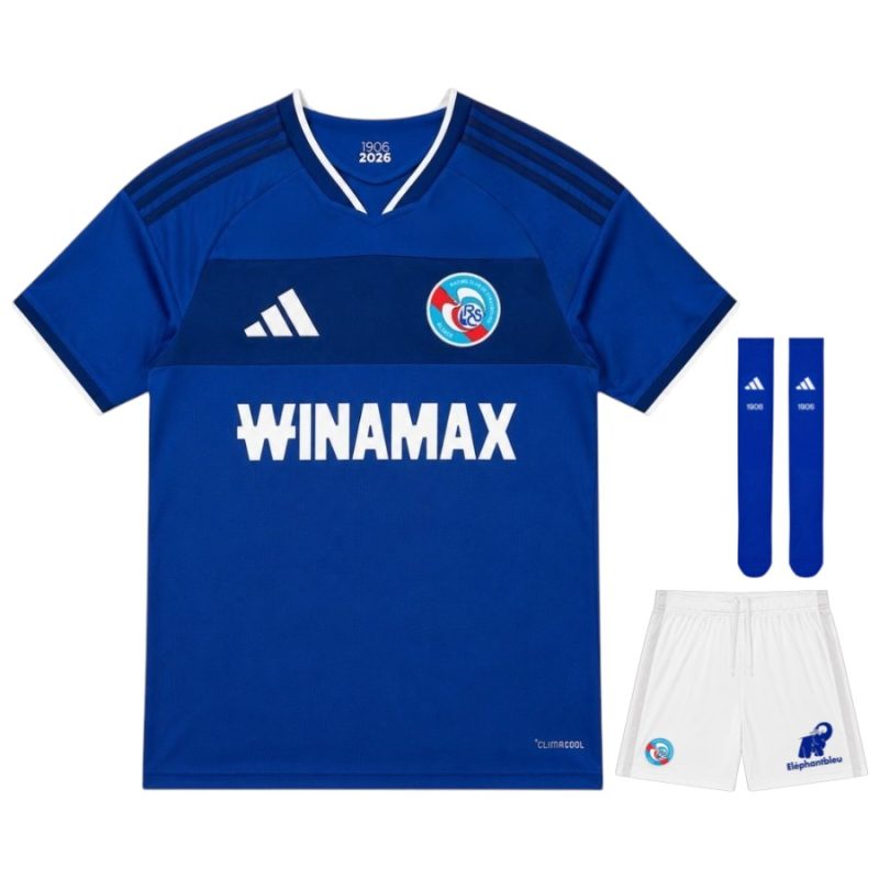 Maillot Kit Enfant Strasbourg Domicile 2026 2027