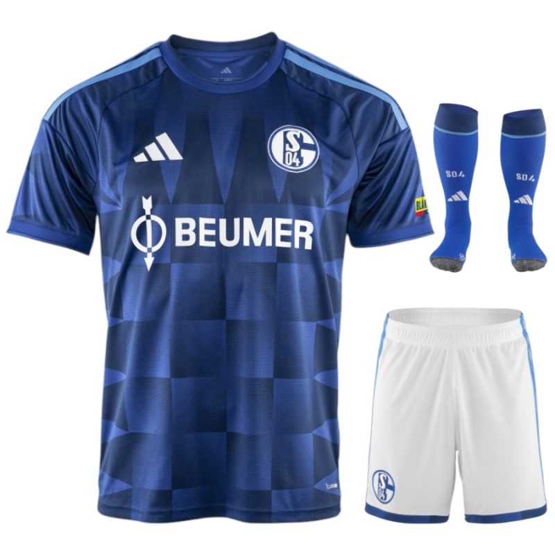 Maillot Schalke 04 Kit Enfant Domicile 2026 2027 (1)