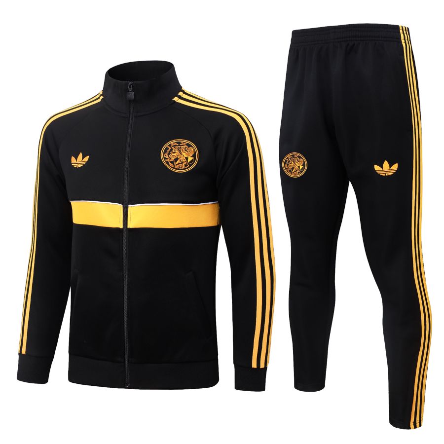 Survetement Ajax Veste 2026 2027 Noir Sombre (1)