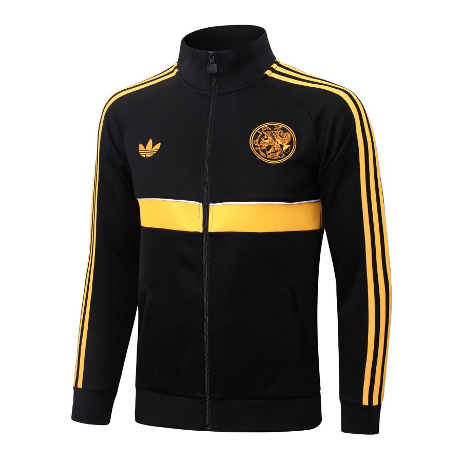 Survetement Ajax Veste 2026 2027 Noir Sombre (4)