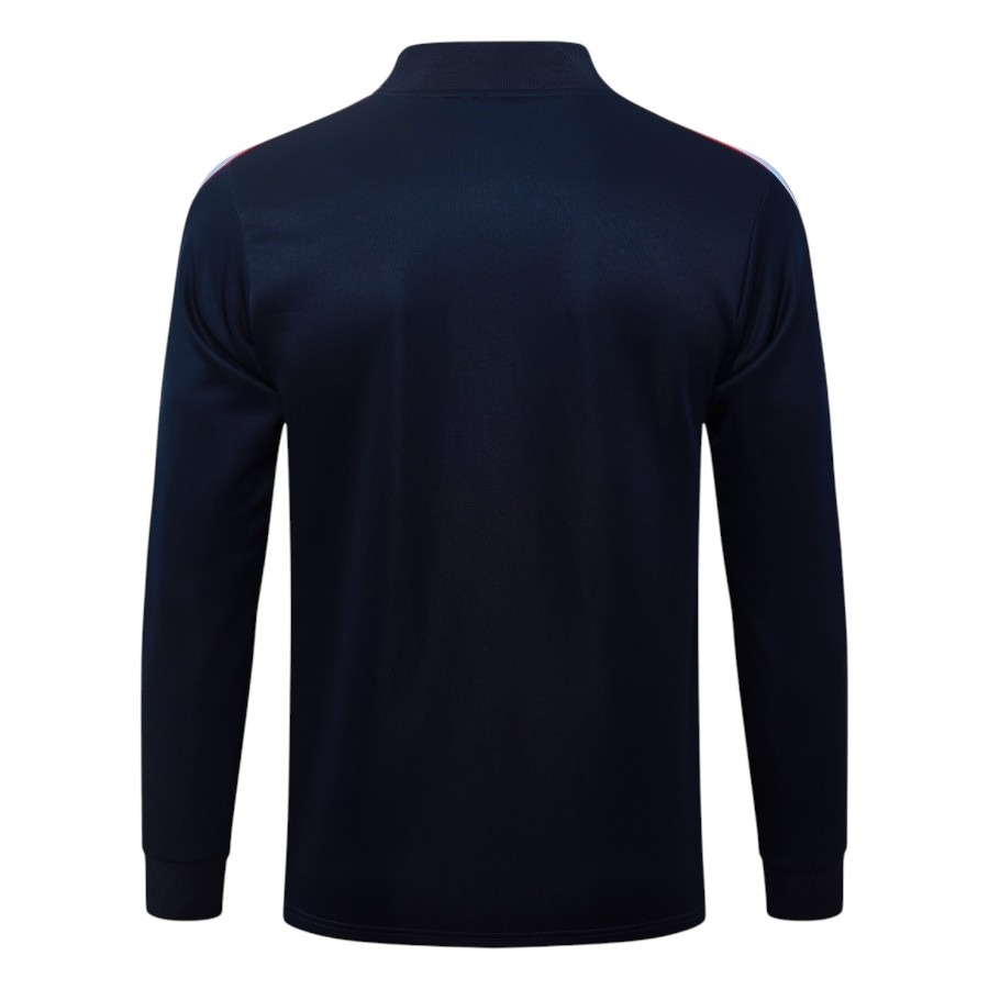 Survetement Angleterre Veste 2026 2027 Bleu Marine (3)