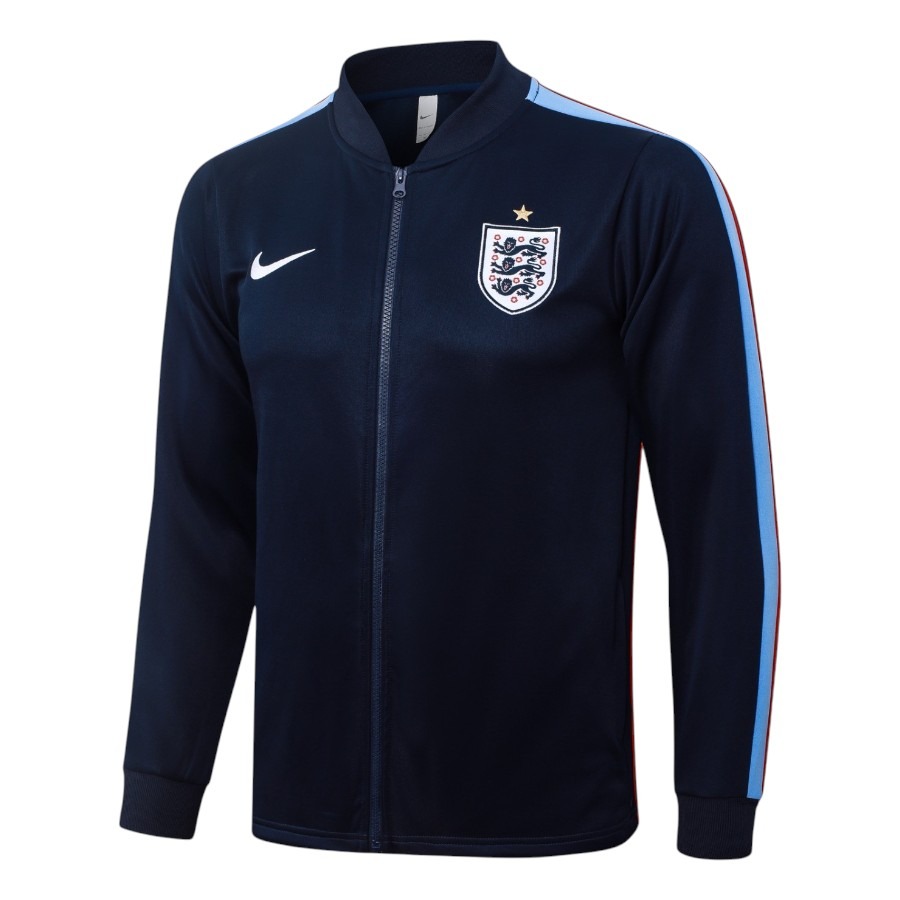 Survetement Angleterre Veste 2026 2027 Bleu Marine (4)