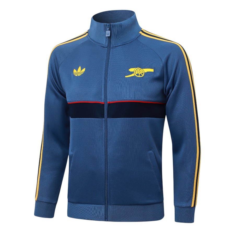 Survetement Arsenal Veste 2026 2027 Bleu Jaune (3)