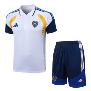 Survetement Boca Junior Polo 2026 2027 Bleu Blanc