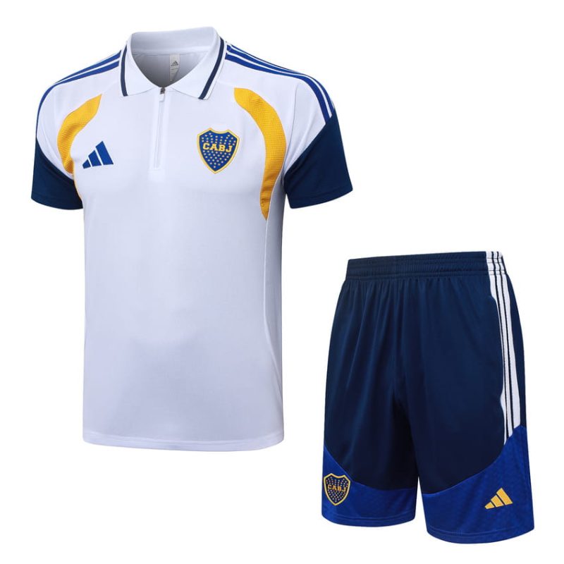 Survetement Boca Junior Polo 2026 2027 Bleu Blanc
