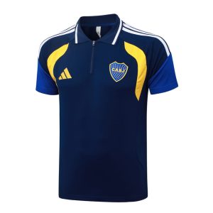 Survetement Boca Junior Polo 2026 2027 Bleu marine