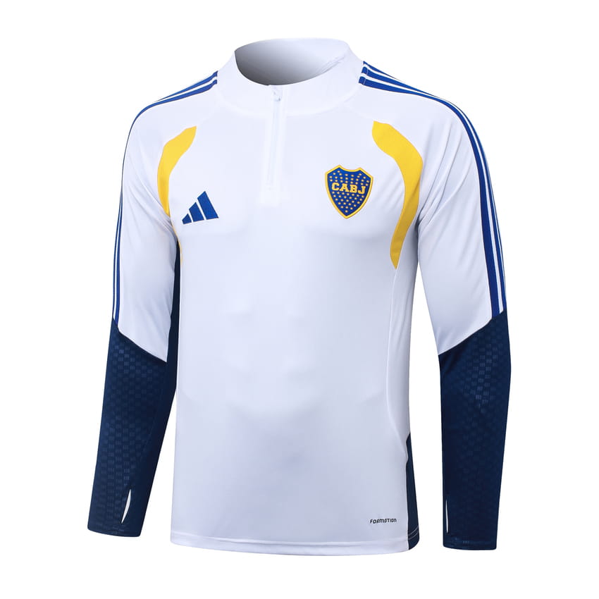 Survetement Boca Junior Training 2026 2027 Bleu Blanc
