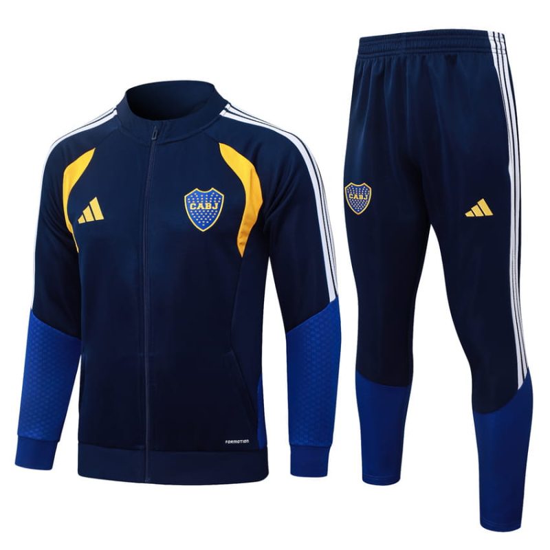 Survetement Boca Junior Veste 2026 2027 Bleu marine