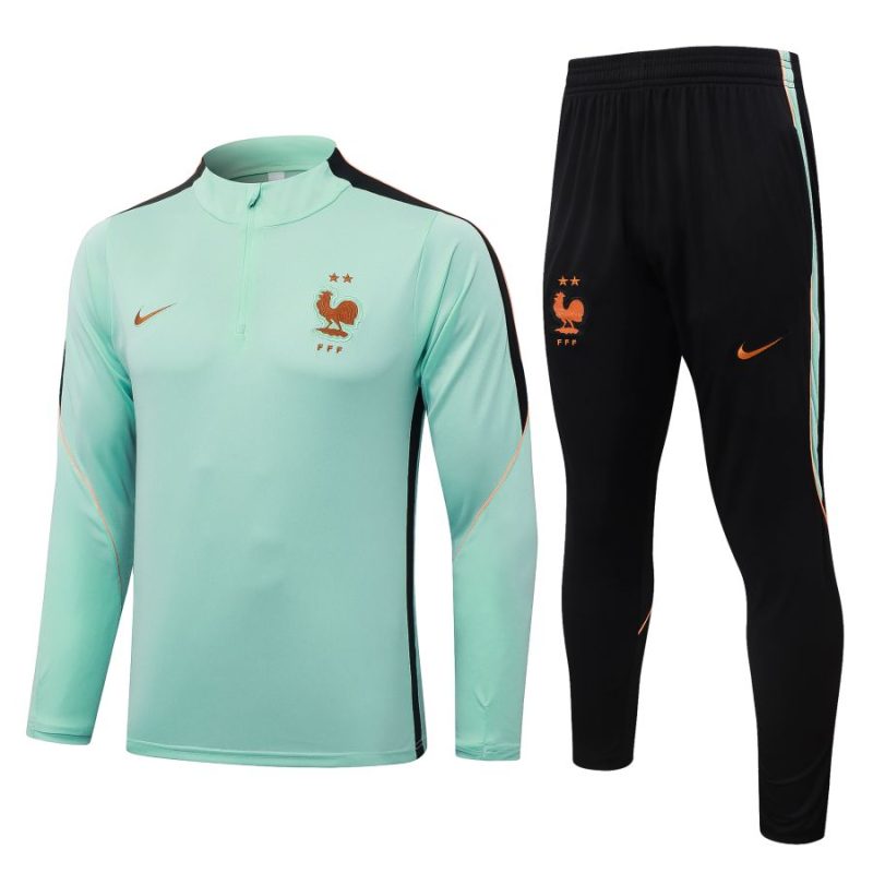 Survetement Equipe de France Training 2026 2027 Vert