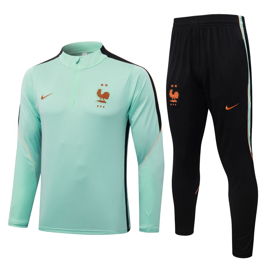Survetement Equipe de France Training 2026 2027 Vert
