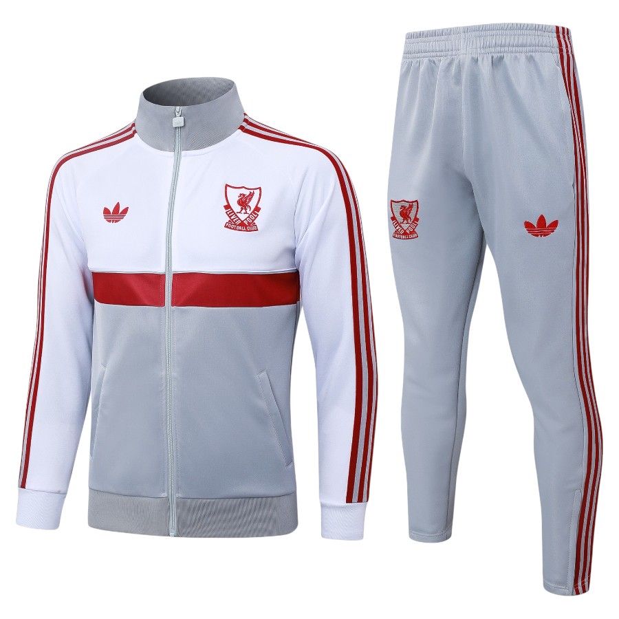 Survetement Liverpool Veste 2026 2027 Blanc Rouge (1)