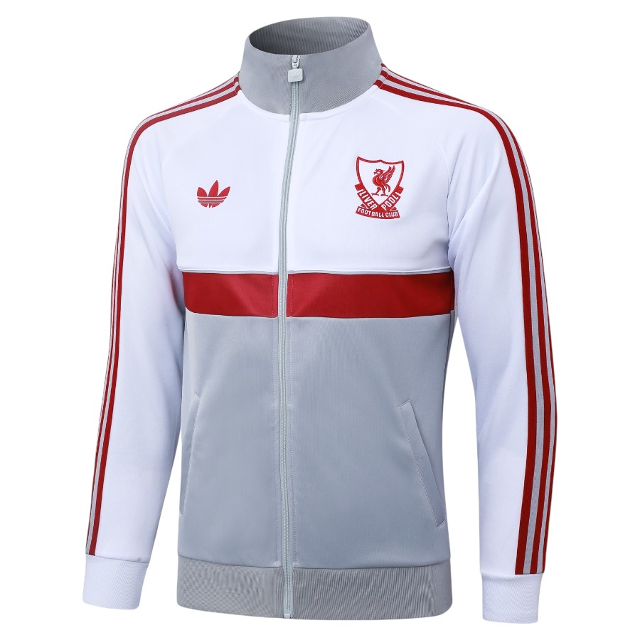 Survetement Liverpool Veste 2026 2027 Blanc Rouge (2)