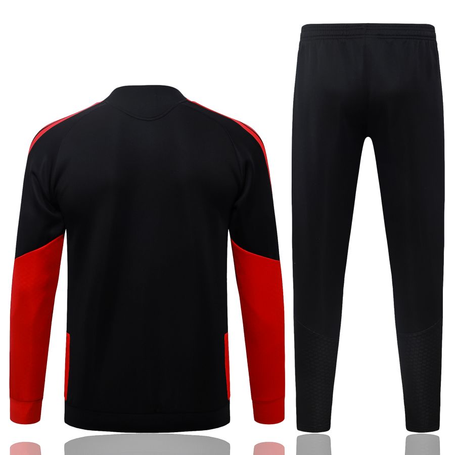 Survetement Manchester United Veste 2026 2027 Noir Charbon (4)