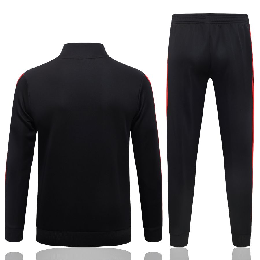 Survetement Manchester United Veste 2026 2027 Noir Rouge (2)