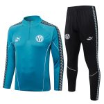 Survetement OM Training 2026 2027 Bleu Turquoise (1)