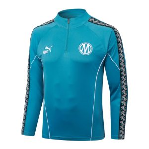 Survetement OM Training 2026 2027 Bleu Turquoise (1)
