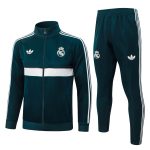 Survetement Real Madrid Veste 2026 2027 Vert Foncé (1)