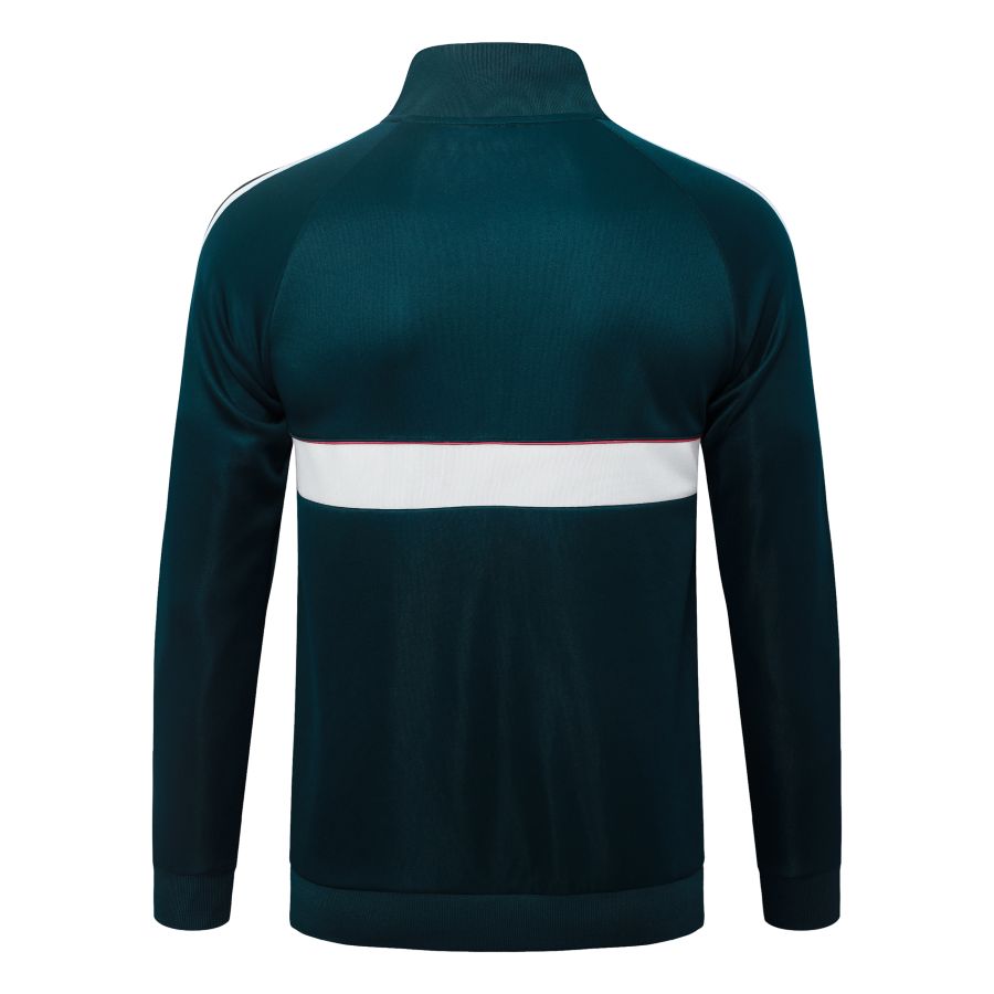 Survetement Real Madrid Veste 2026 2027 Vert Foncé (3)