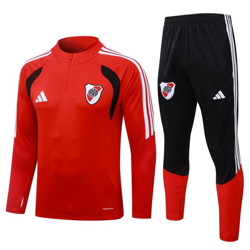 Survetement River Plate Training 2026 2027 Rouge Clair